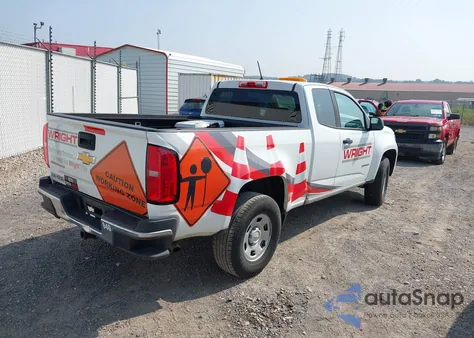 2019 Chevrolet Colorado Wt из США, поврежденный, VIN 1GCHSBEA5K1245562